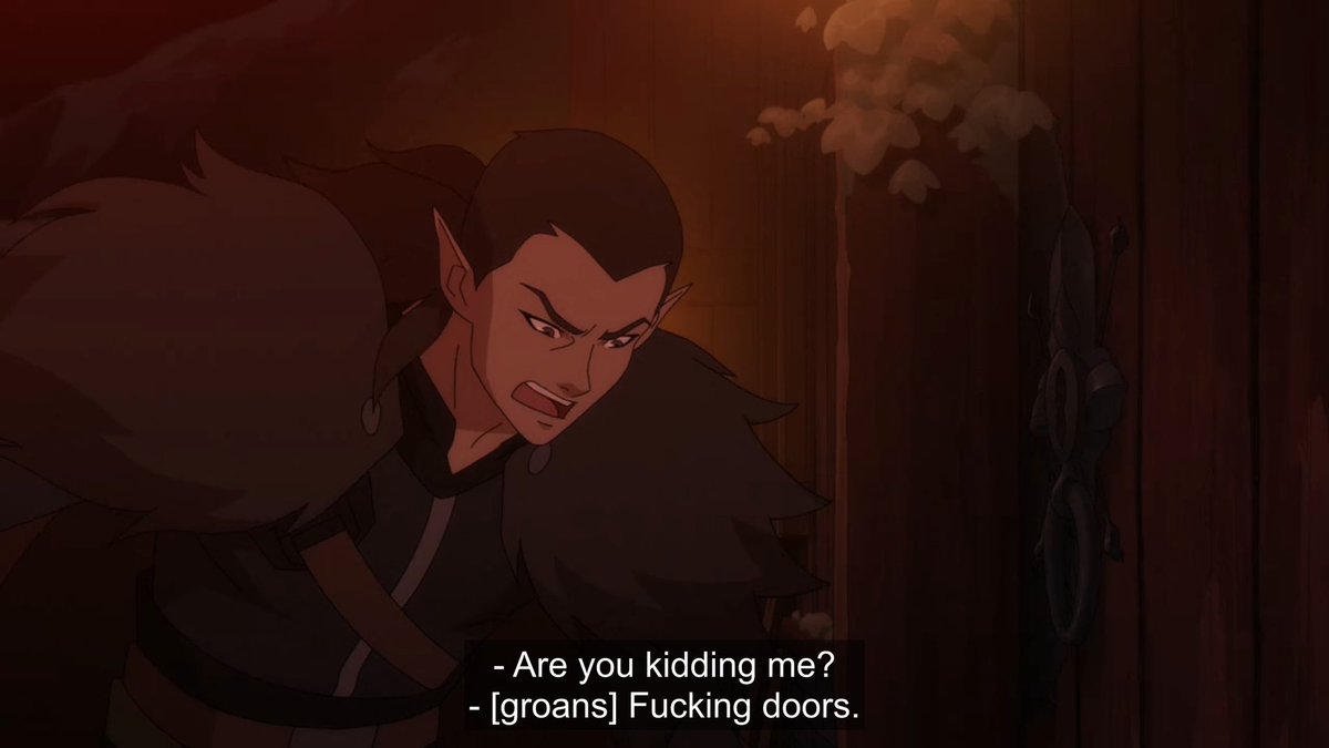 BloodRaven55's tweet photo. Vox Machina &amp; Doors: Season 1 vs Season 2 😂

#TheLegendOfVoxMachina #TheLegendOfVoxMachinaSpoilers https://t.co/sOFTqqtSr2