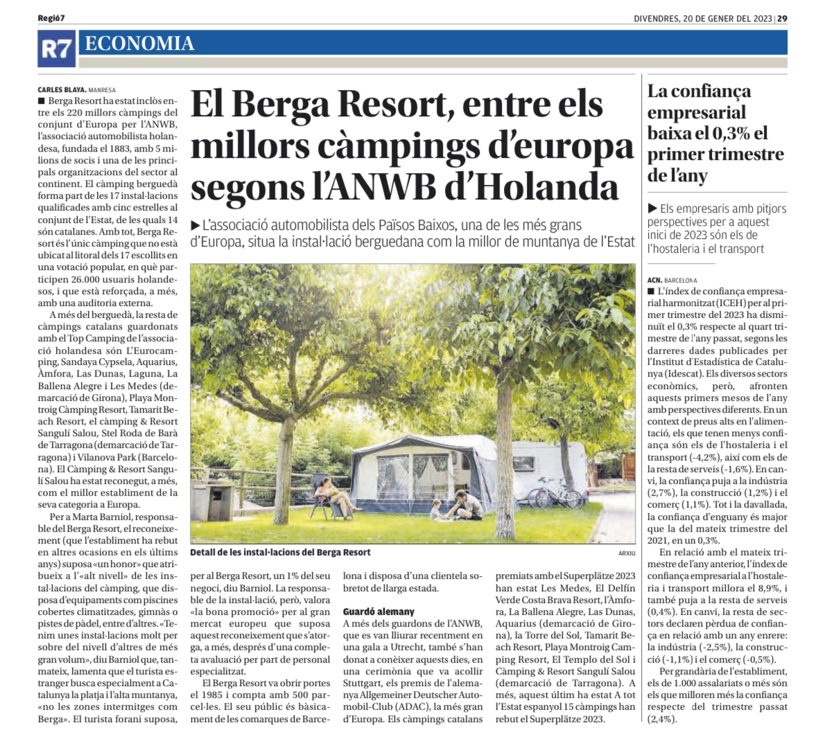 Berga Resort tweet media