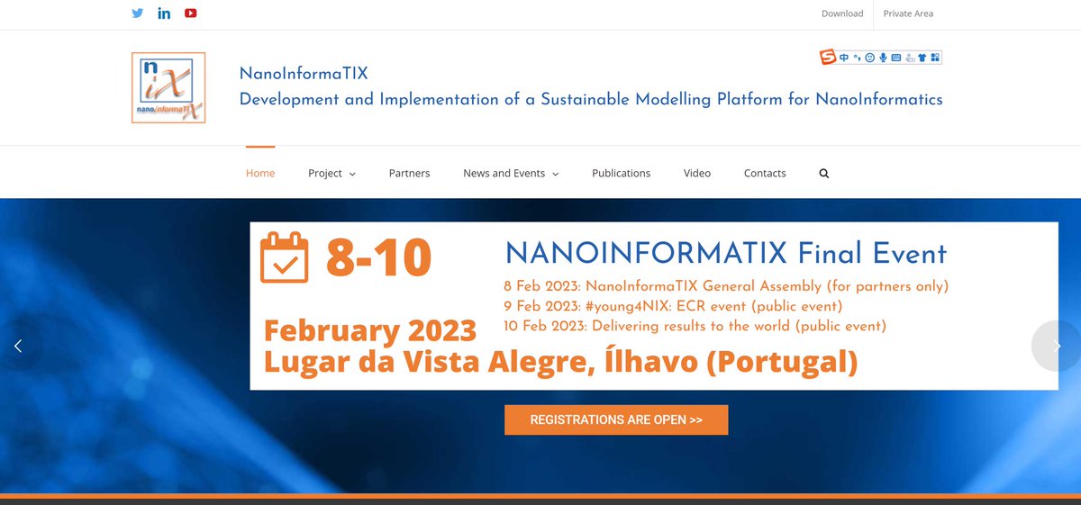 Dr Zhiling Guo (@zhiling_guo) on Twitter photo The final event from our sister project NanoInformaTIX will be held on 8th Feb <a href="/NanoSolveIT/">NanoSolveIT H2020 EU Nanoinformatics Project</a> <a href="/nanoinformatix/">nanoinformatix</a> Please acess to the website for registration to these public events!nanoinformatix.eu/nanoinformatix… The final event from our sister project NanoInformaTIX will be held on 8th Feb <a href="/NanoSolveIT/">NanoSolveIT H2020 EU Nanoinformatics Project</a> <a href="/nanoinformatix/">nanoinformatix</a> Please acess to the website for registration to these public events!nanoinformatix.eu/nanoinformatix…