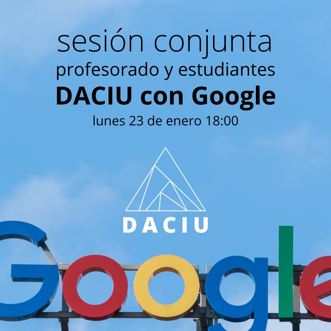 Programa DACIU tweet media