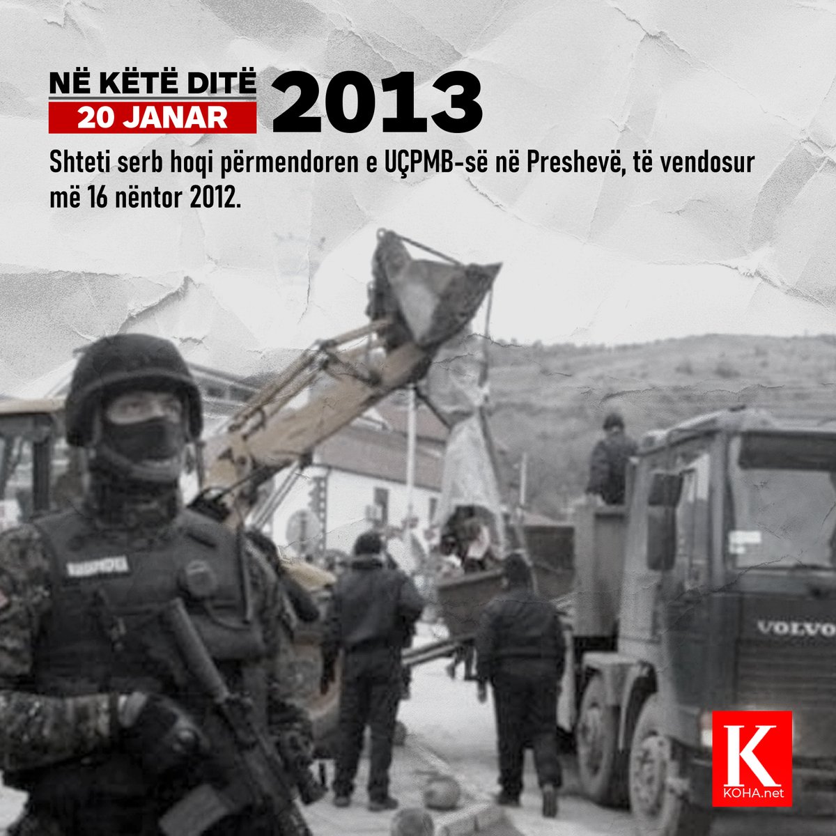 portalikohanet's tweet photo. Në këtë ditë – 20 janar

#presheva #lapidari #kohanet #historia #neketedite https://t.co/UjDAgb6Ecw