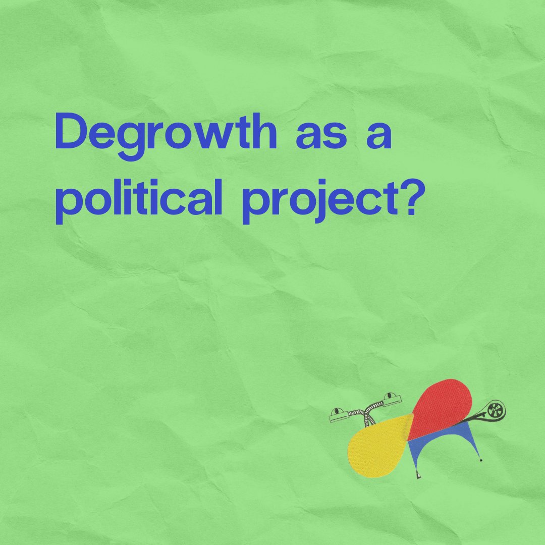 #7 Thematic stream

#Degrowth conferences had a lot of research pointing to the conclusion that urgent decarbonisation is unattainable through ecological modernisation. 

🌍 This makes degrowth a political project with the aim to place limits on destructive economic activities.