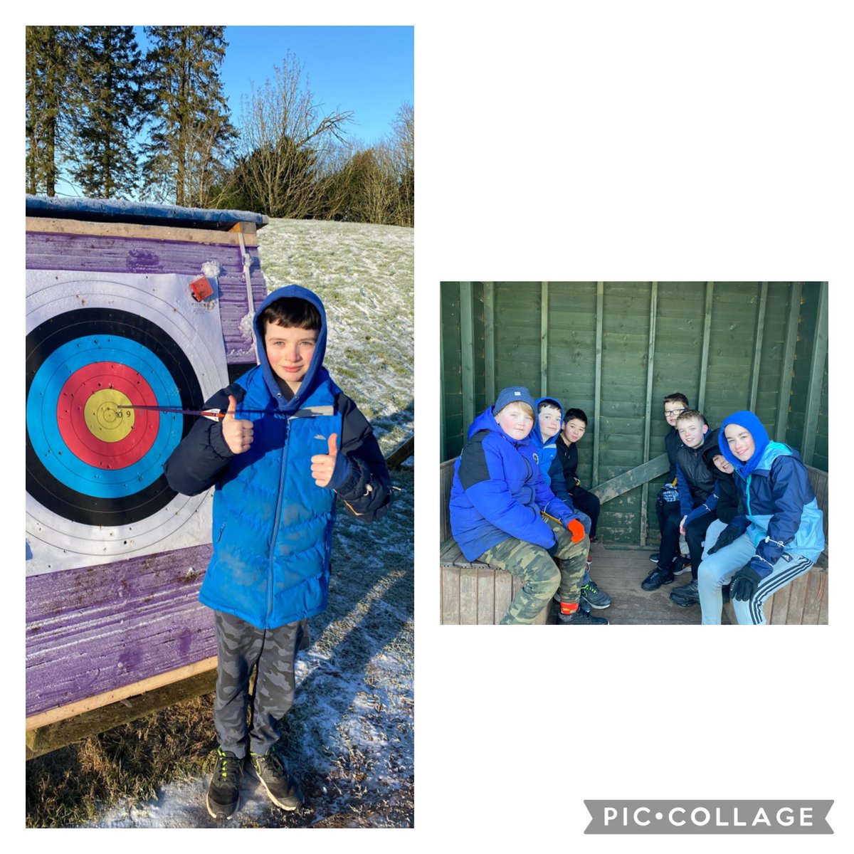 OLM_Primary's tweet photo. B nearly hitting the bullseye and all the boys of group 10 enjoying archery π₯³ #OLMLockerbie23 https://t.co/7JmNIYCE9Q
