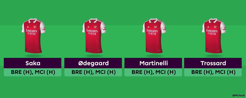 نصيحة فانتزية : 
تقدر تشري تروسارد توا من برايتون قبل الأعلان الرسمي وهكي يكون عندك رباعي من الأرسنال في جولة الدبل Gw23 #FPL