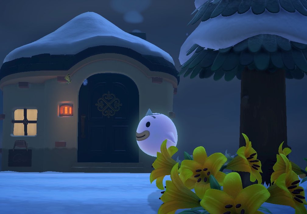 I just want wisp to be a permanent resident on Sycamore🥺

#ghost #wisp #night #midnight #homedecor #あつまれどうぶつの森
#あつ森 #acnh 
#animalcrossing
#あつ森写真部 #あつ森加工部