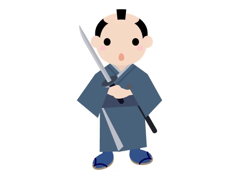 @Hakusi_Katei 丸顔のお侍ちゃんだ… 