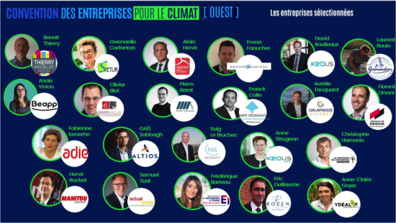 [#FilAPI] 64 sociétés du grand #Ouest participent à la Convention des entreprises pour le #climat. La première session a démarré hier à <a href="/metropolerennes/">Rennes Ville et Métropole</a> au <a href="/LeCouventRennes/">Le Couvent Rennes</a> des Jacobins et se poursuit jusqu’à samedi soir.
➡️ agence-api.ouest-france.fr/article/64-soc…