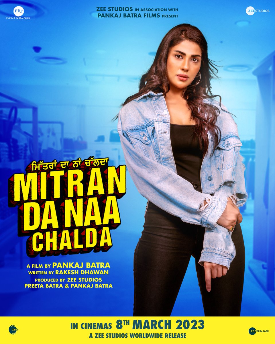 Get ready to experience love, laughter, emotions and unlimited drama this International Women's Day as we bring to you our next, #MitranDaNaaChalda 🤩 starring <a href="/GippyGrewal/">Gippy Grewal</a> and <a href="/Taniazworld/">Tania .</a>. Directed by #PankajBatra.
Releasing on 8th March 2023.

#RajdipShokar #RenuKaushal