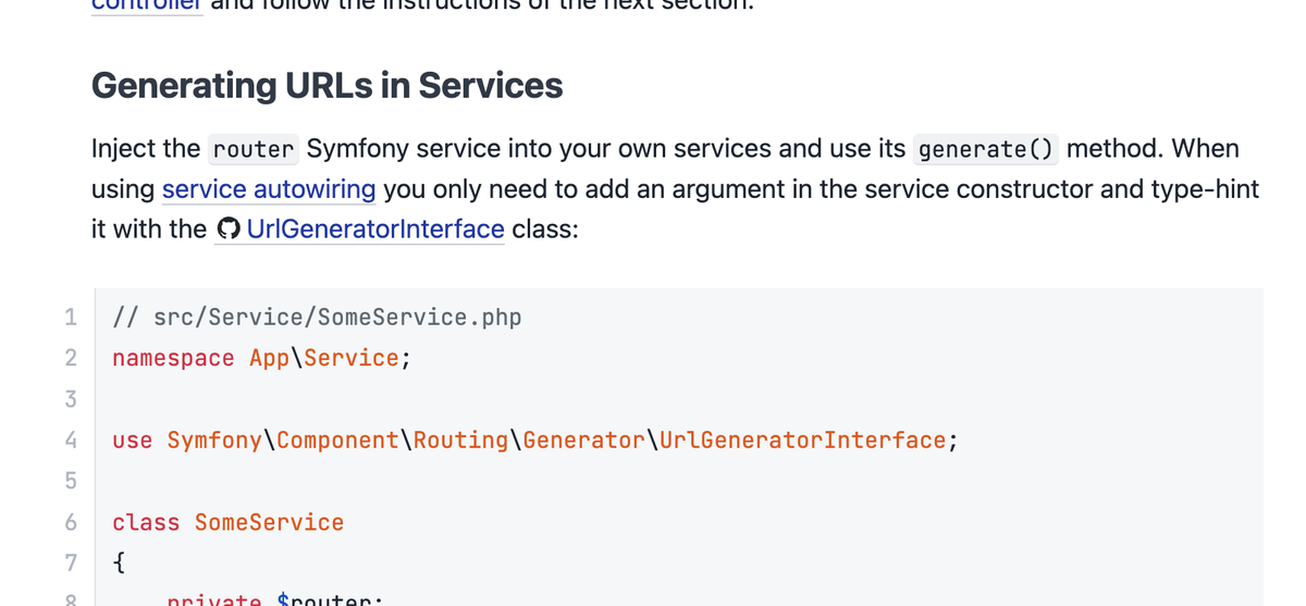symfonydocs's tweet image. We've just updated the Symfony Docs on symfony.com to display a little icon next to external links pointing to GitHub.com or PHP.net
