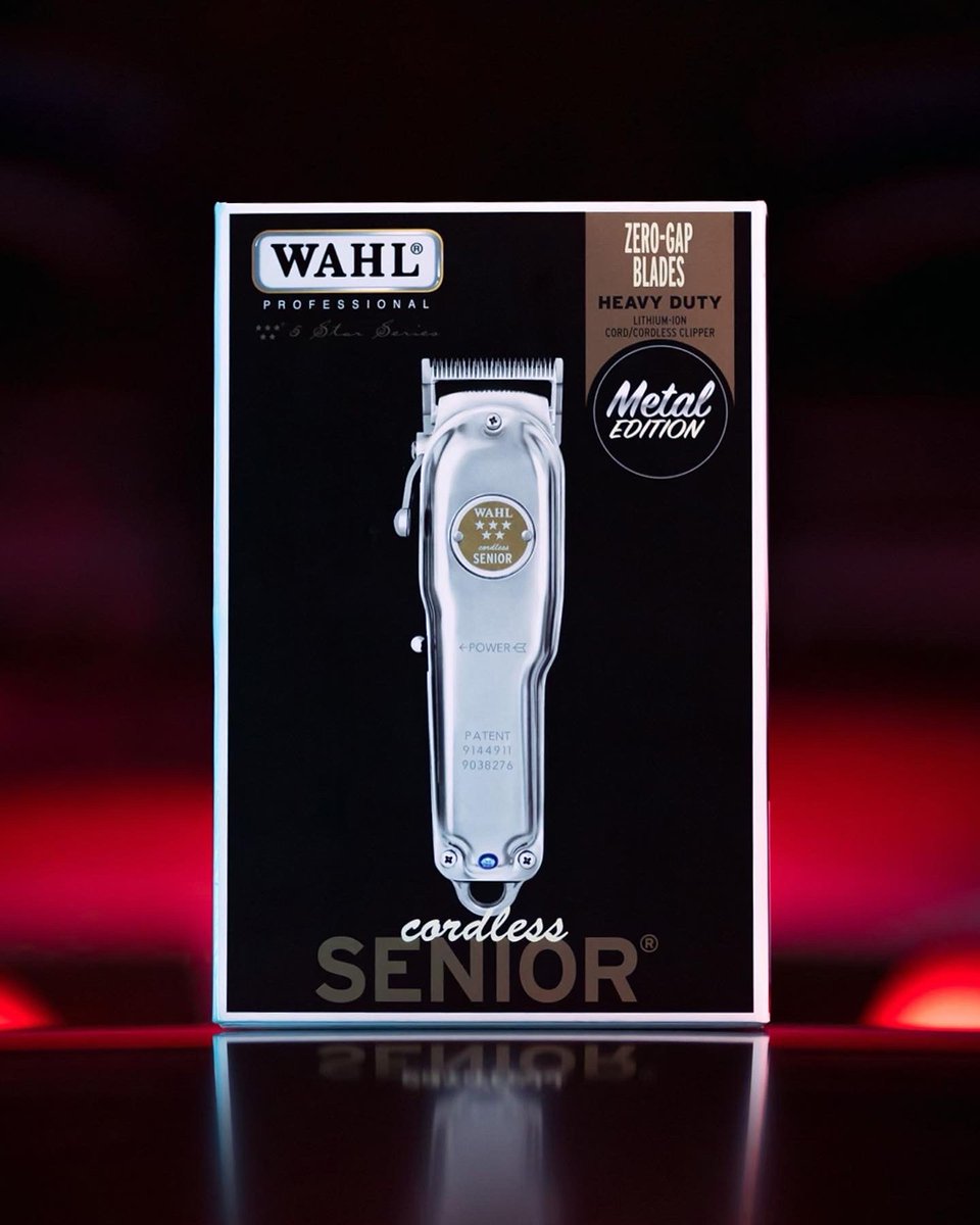 Higher blade speed = more cutting power!

Available for a limited time only, the Cordless Senior Metal Edition is a must-own for any busy barbershop. Grab yours today before they are gone! *Available nationwide on 1st Feb*⁠ bit.ly/3CRmsoc

 #cordlesssenior #metaledition