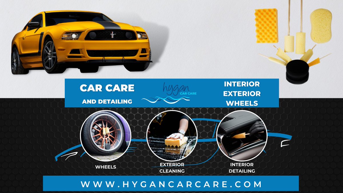 We create the highest quality synthetic sponges and detailing tools in the world to exceed the expectations of professional detailers and car enthusiasts.
Visit our website hygancarcare.com or give us a call at (0)1782 613936
#BizHour #ukbizhour #hygancarcare