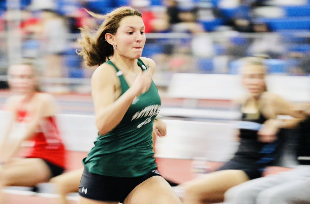 PatuxentTrack's tweet photo. Sophia Estrella scored in all four of her events too for a combined 20.5 points!!! #HighHurdles #FiftyFive #TripleJump #FourByTwo https://t.co/Ax5lmE93ot