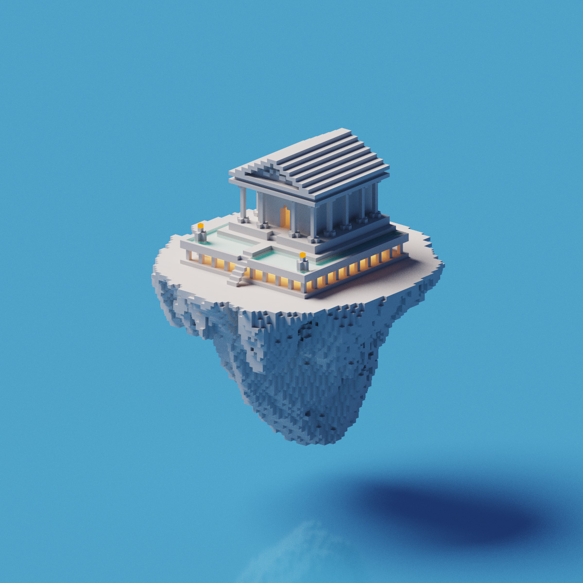 #voxelart #magicavoxel #lowpoly #3dart #architecture