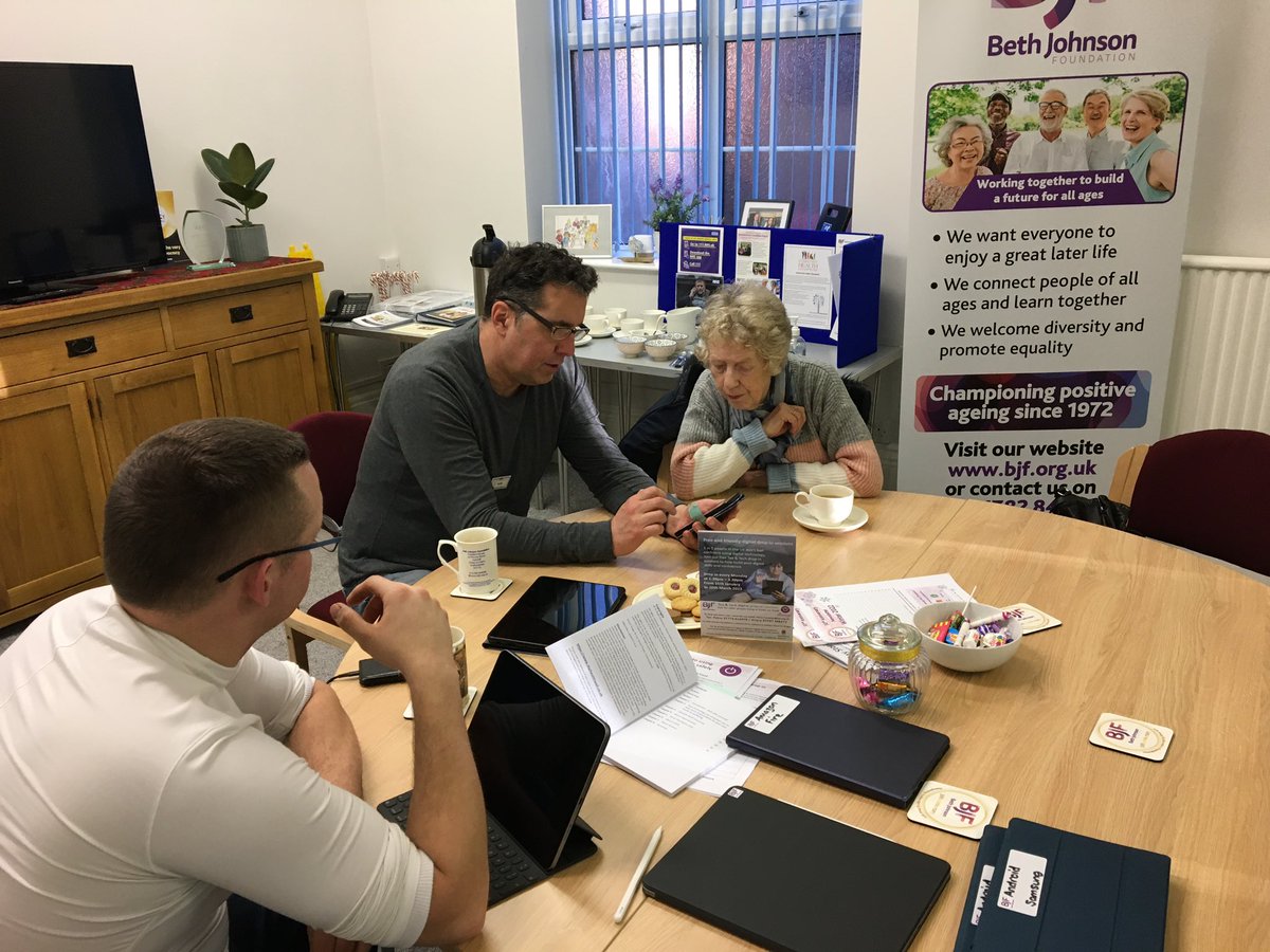 BethJohn64's tweet photo. Please share! The next BJF Tea &amp; Tech session is on Monday 23rd January 1.30-3.30pm at ParkfieldHouse #digital #digitalinclusion #olderpeople #supportingcommunities https://t.co/UDClpbYV2f