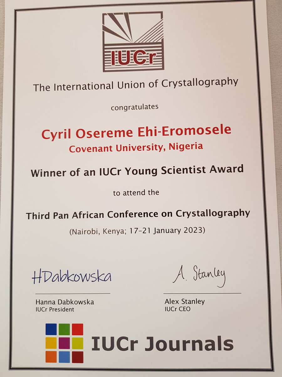 cyril4life's tweet photo. ...at the African Crystallographic Association meeting, tagged PCCr3,
at BOMAS of Kenya. https://t.co/BfCUKe6JUQ