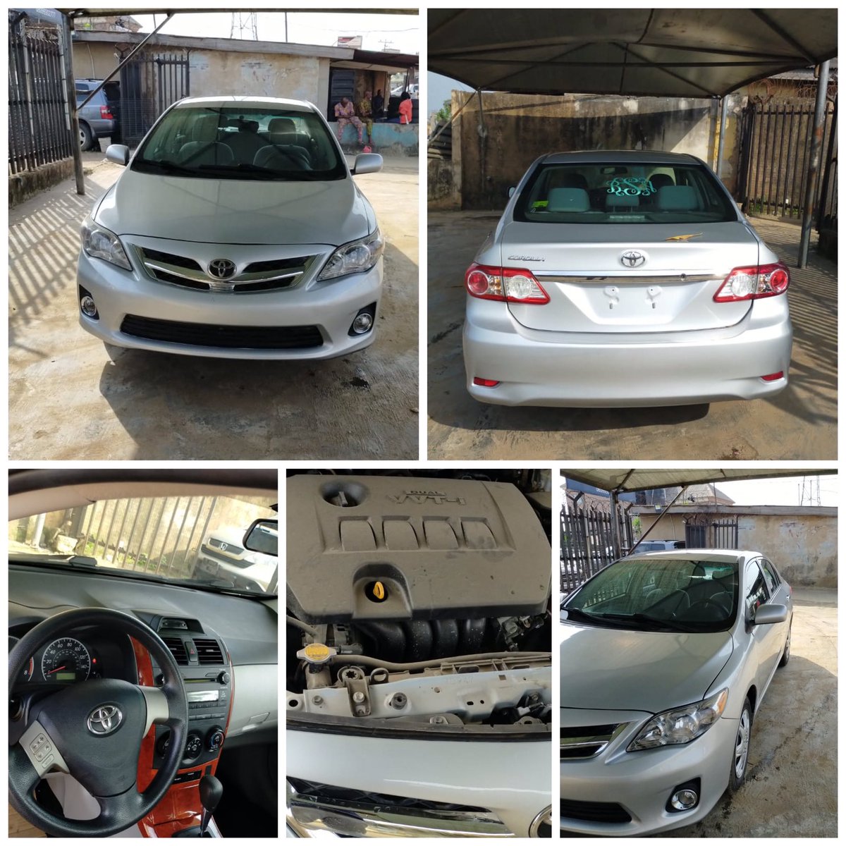 PRICE SLASH:
2013 Corolla LE, 
tokunbo, 
sparkling clean 
@ 5.5m
Location:Ejigbo
wa.me/message/WNUOPF…