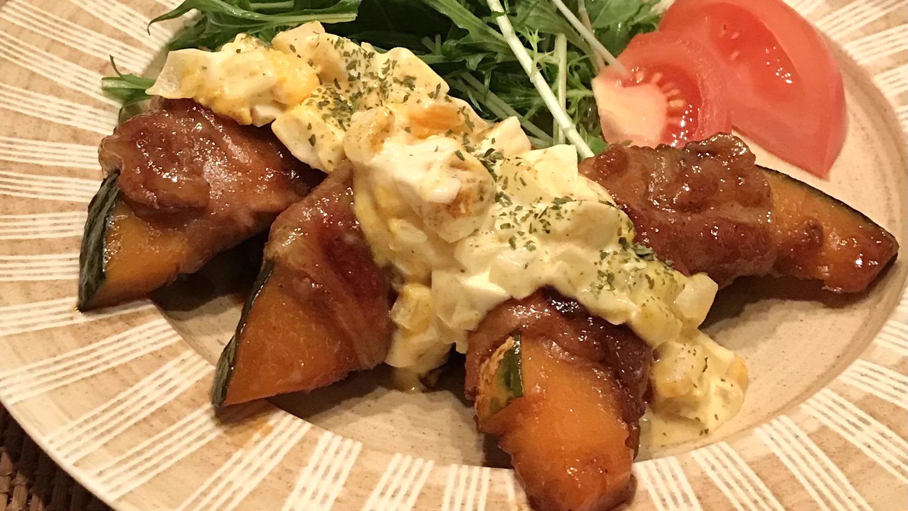 特製のタルタルソースがすごくよく合いそう！子どもも喜びそうな「かぼちゃ」レシピ！