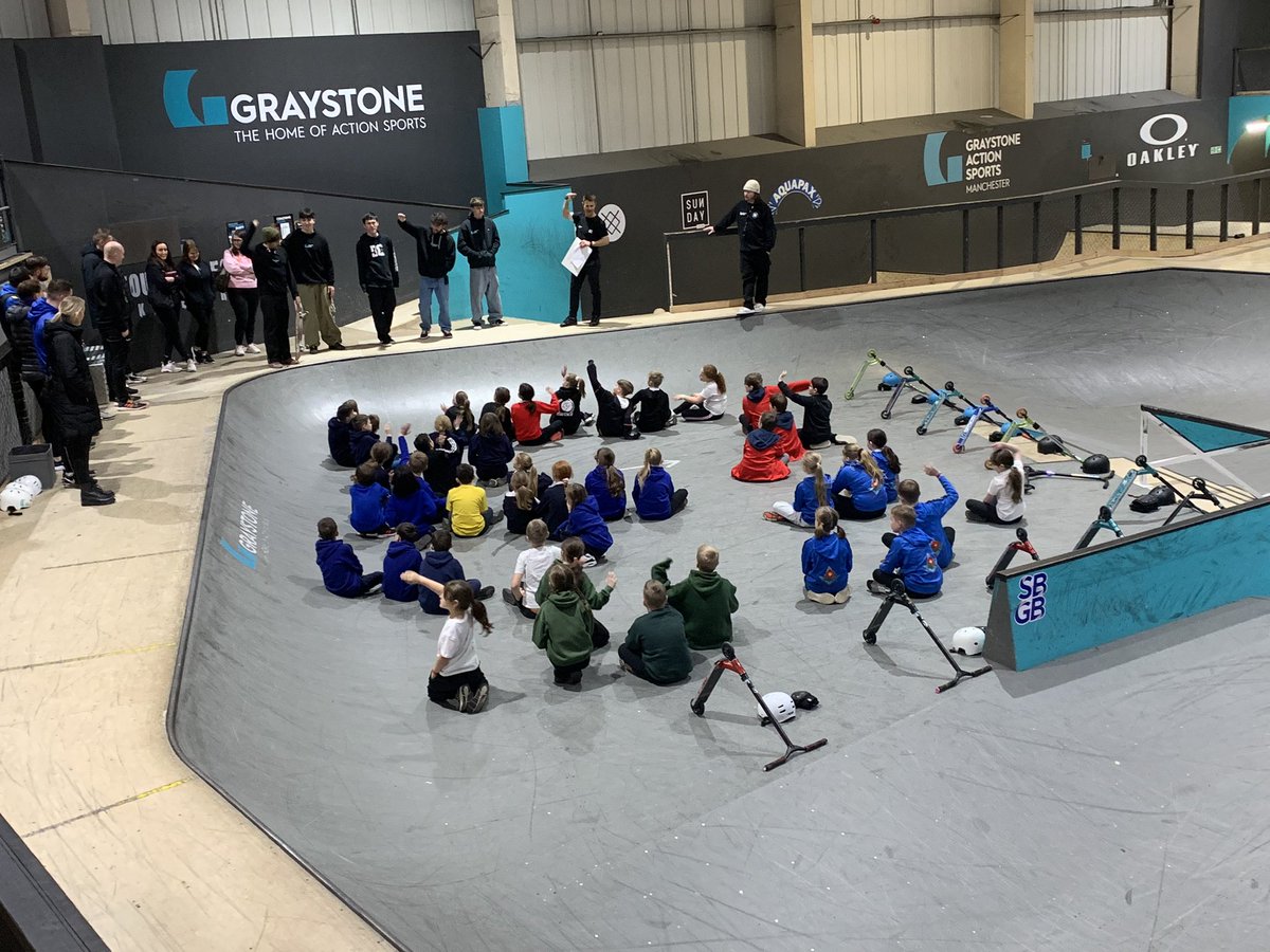 Tameside SSP (@tamesidessp) on Twitter photo Over at <a href="/graystoneASA/">GRAYSTONE</a> with 10 schools for the #determination fest. Lots of scooting, skate boarding, jumping & confidence building <a href="/OLMCAshton/">Our Lady of Mount Carmel R.C Primary School</a> <a href="/GreensideSport/">Greenside Sport</a> <a href="/RCStStephens/">StStephensDroylsden</a> <a href="/StJHattersley/">StJamesHattersley</a> <a href="/Micklehurst_A_S/">Micklehurst All Saints School</a> <a href="/inspire_pe/">Inspire PE</a> <a href="/CloughPrimary/">Holden Clough Community Primary</a> <a href="/Millbrooknews/">Millbrook Primary</a> <a href="/_TeamBG/">Team Bradley Green</a> <a href="/GreswellSports/">Greswell Sports</a> Over at <a href="/graystoneASA/">GRAYSTONE</a> with 10 schools for the #determination fest. Lots of scooting, skate boarding, jumping & confidence building <a href="/OLMCAshton/">Our Lady of Mount Carmel R.C Primary School</a> <a href="/GreensideSport/">Greenside Sport</a> <a href="/RCStStephens/">StStephensDroylsden</a> <a href="/StJHattersley/">StJamesHattersley</a> <a href="/Micklehurst_A_S/">Micklehurst All Saints School</a> <a href="/inspire_pe/">Inspire PE</a> <a href="/CloughPrimary/">Holden Clough Community Primary</a> <a href="/Millbrooknews/">Millbrook Primary</a> <a href="/_TeamBG/">Team Bradley Green</a> <a href="/GreswellSports/">Greswell Sports</a>