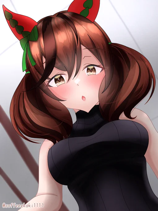 #フォロワー1万人以下の絵師が力作を投稿してたくさんのフォローを貰うタグ #ナイスネイチャ 便乗!かわいいネイチャとのイチャイチャを沢山お届けするのでよろしくお願いします!! 