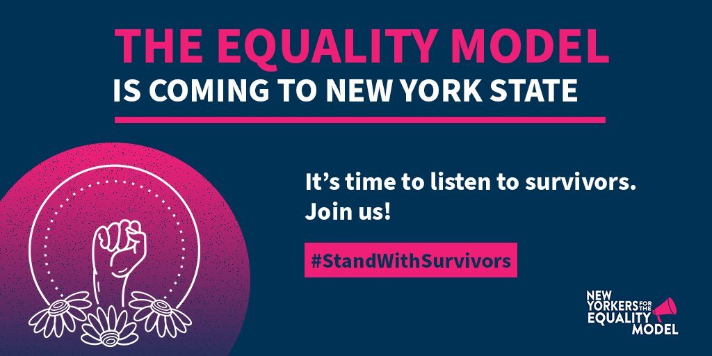 lynns_warriors's tweet image. It's time. What's the Equality Model? A MUST in 2023. Learn more. equalitymodelny.org @EqualityModelNY #TakeAction #JoinOurMovement #ProtectPeopleNotPimps #StandWithSurvivors