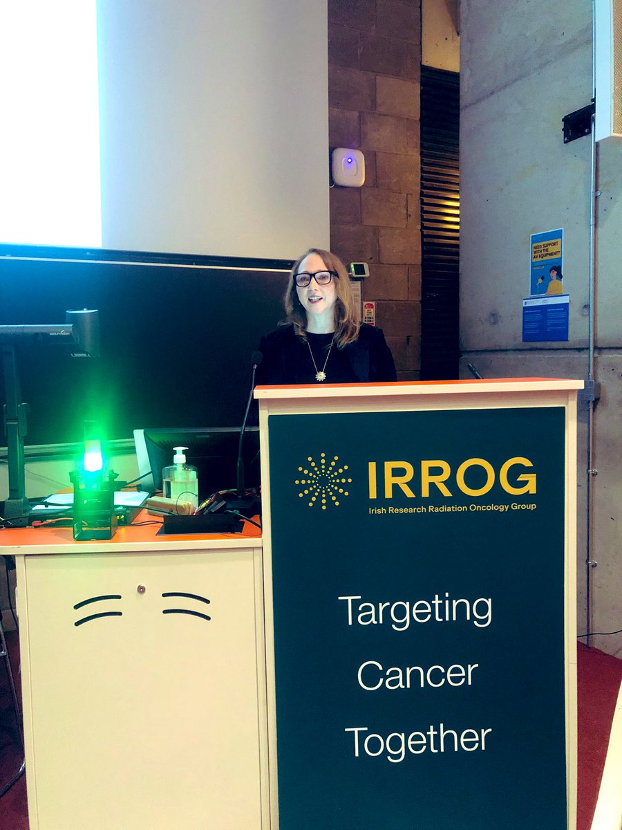 GavinLawl's tweet photo. @EibhlinMulroe from @cancertrials_ie discussing the importance of collaboration! @IRROGTrials & @cancertrials_ie work well together and intend to improve the national radiotherapy clinical trials landscape in Ireland for the better! ๐ฎ๐ช#IRROGCollabs https://t.co/CTIp8Wf2SJ