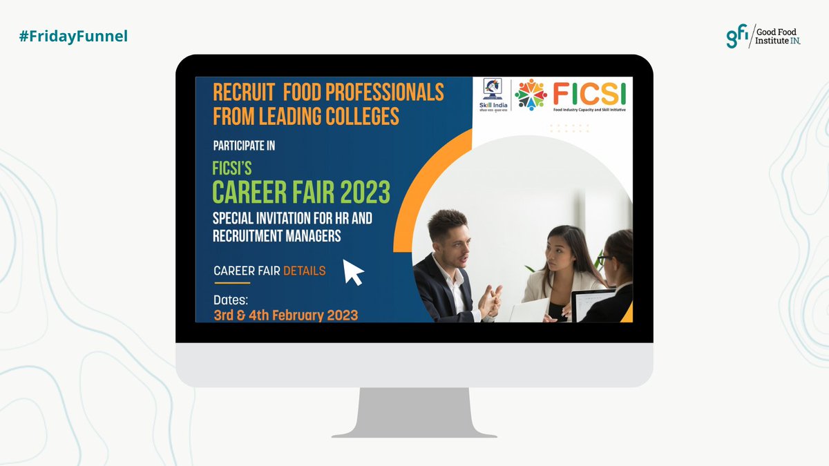 GoodFoodIndia's tweet photo. Calling all students! Today’s #FridayFunnel is a curation of the latest opportunities for budding food technologists and young professionals, brought to you by @FFicsi, @TDUFRLHT, and @GoodFoodIndia!
#thread #jobs #learning #opportunities https://t.co/0gC30hgHmg