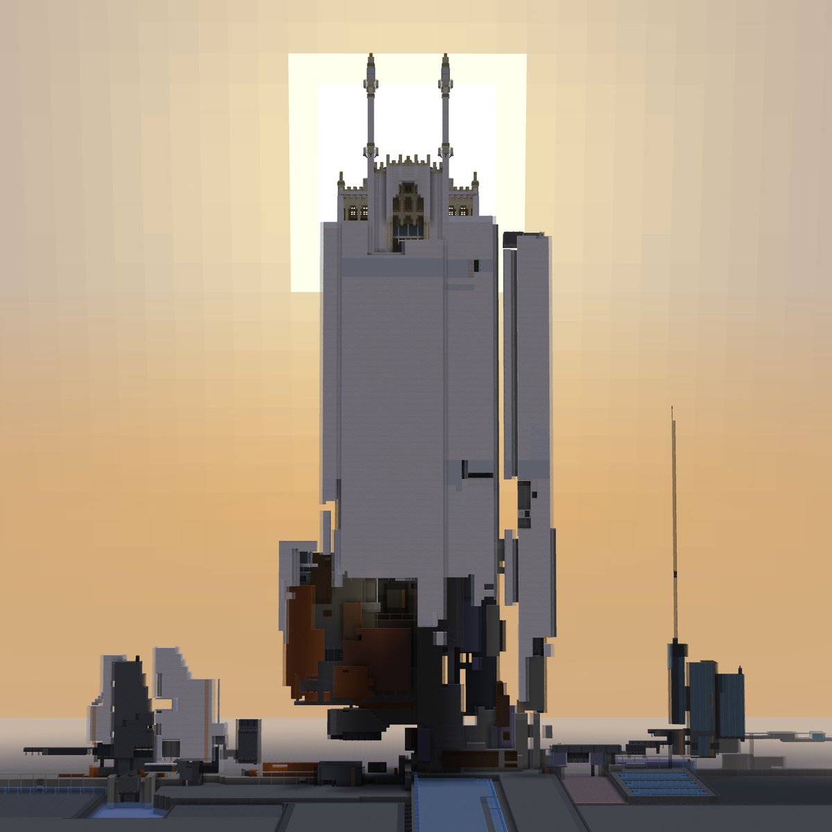 Scifi arab.
#Minecraft #minecraft建築コミュ