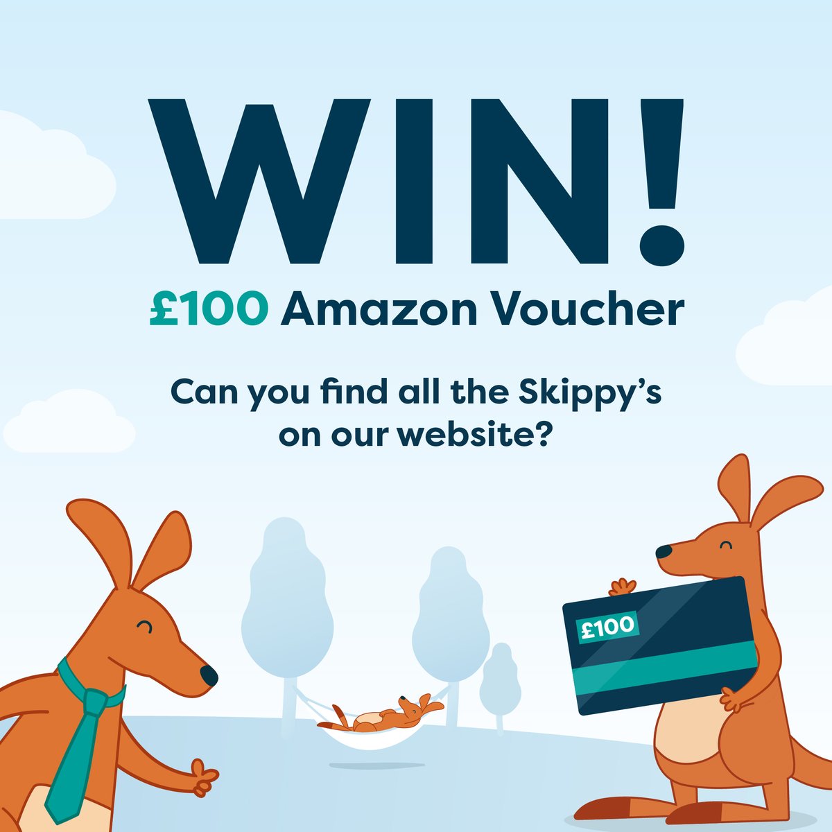 GoSkippy's tweet photo. #COMPETITION TIME! 

Have you seen? We've got a brand new look and with that comes our brand new website . And to celebrate we're giving away a £100 Amazon voucher to one lucky winner. 

Could it be you?

To enter, head over to our Facebook Page https://t.co/vSHXwmvDHE