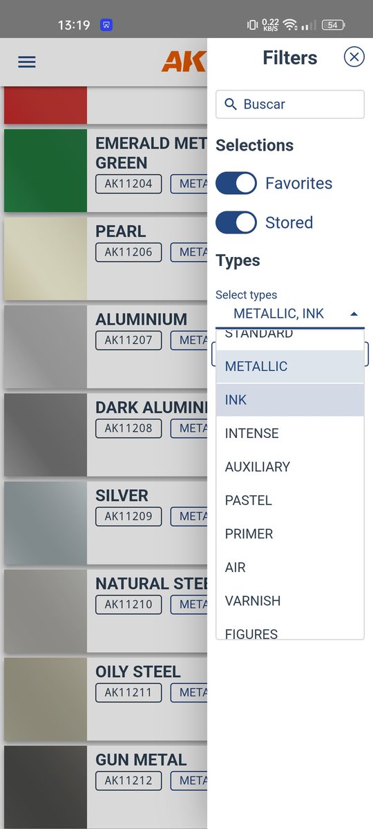 Victor_Reiner's tweet photo. Hey! He hecho esta pequeña aplicación para llevar un seguimiento de los colores de AK que tengo. Con filtros, inventario, favoritos, etc. Esta gratis aquí:
https://t.co/VV2neEzKs4
#ModelingPaints #AKInteractive #AK3Gen #Modeling #paintingminiatures https://t.co/IxTYgBUexV