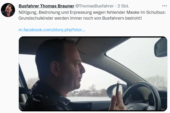 Ich seh hier nur einen Busfahrer beim Verstoß § 23 der Straßenverkehrsordnung (StVO). 💁

@ThomasBrauner @Polizei_Thuer