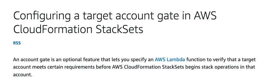 Found a cool CloudFormation StackSet feature that didn't get an announcement blogpost (yet?):

At this point it still seems very limited, but hopefully it will get more features over time 
docs.aws.amazon.com/AWSCloudFormat…