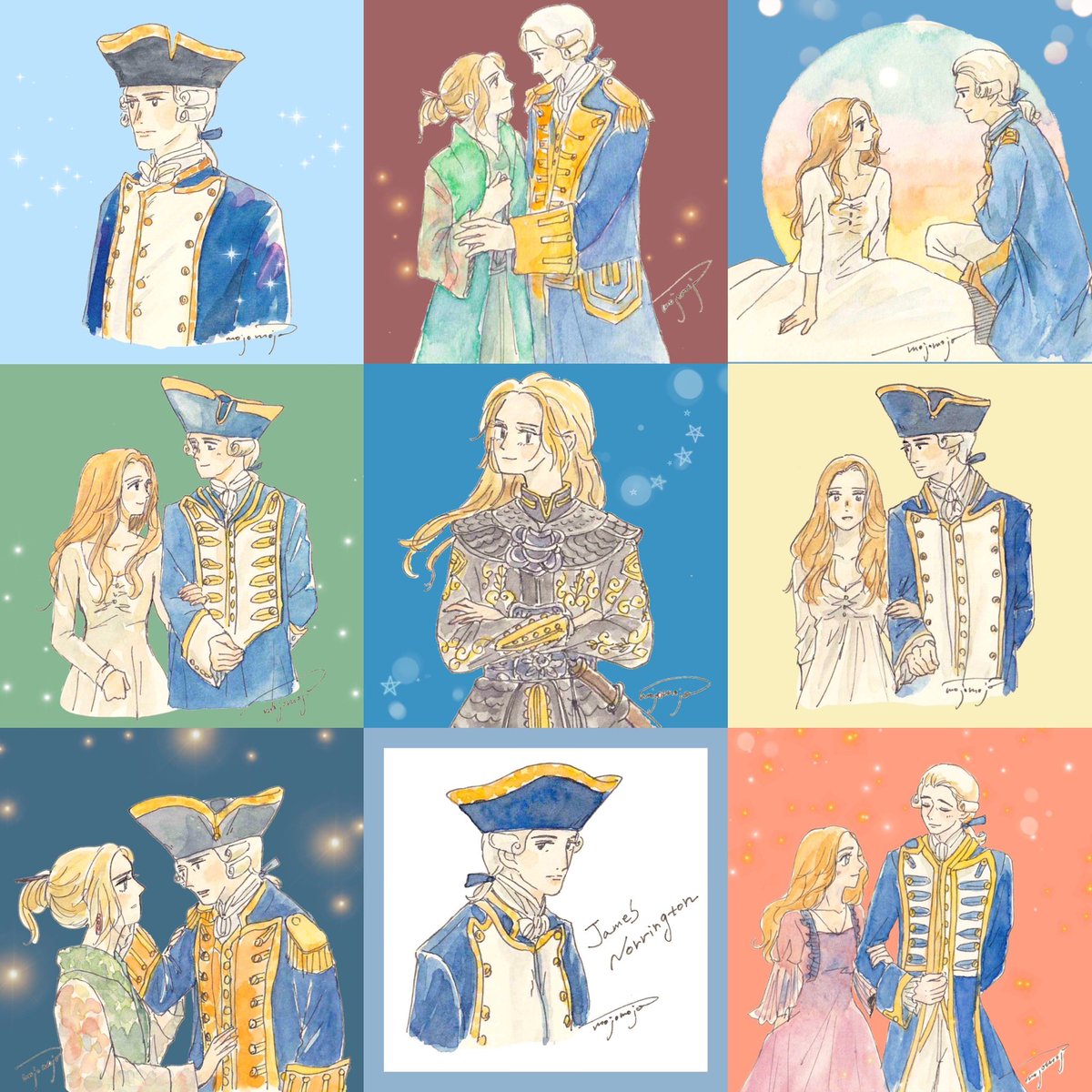 Souseilll's tweet photo. 今夜の金ローはパイレーツ🏴☠️
#過去絵
#PiratesoftheCaribbean
#norribeth https://t.co/QL5fdI9mVf