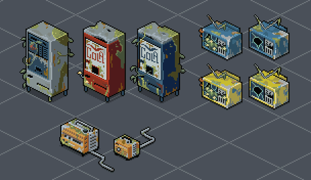 TSSPRIndie's tweet photo. We have started working on our RPG survival indie game! Follow us for updates! 😃🐣🦕

#indiedev #indiegame #IndieGameDev #indiedevhour #indiegamedeveloper #game #GamingNews #gamedesign #GameGraphics #pixelart #comic #artists #cartoon #pixelartist #isometric #Items #Vending https://t.co/vfzQPJ5Vis