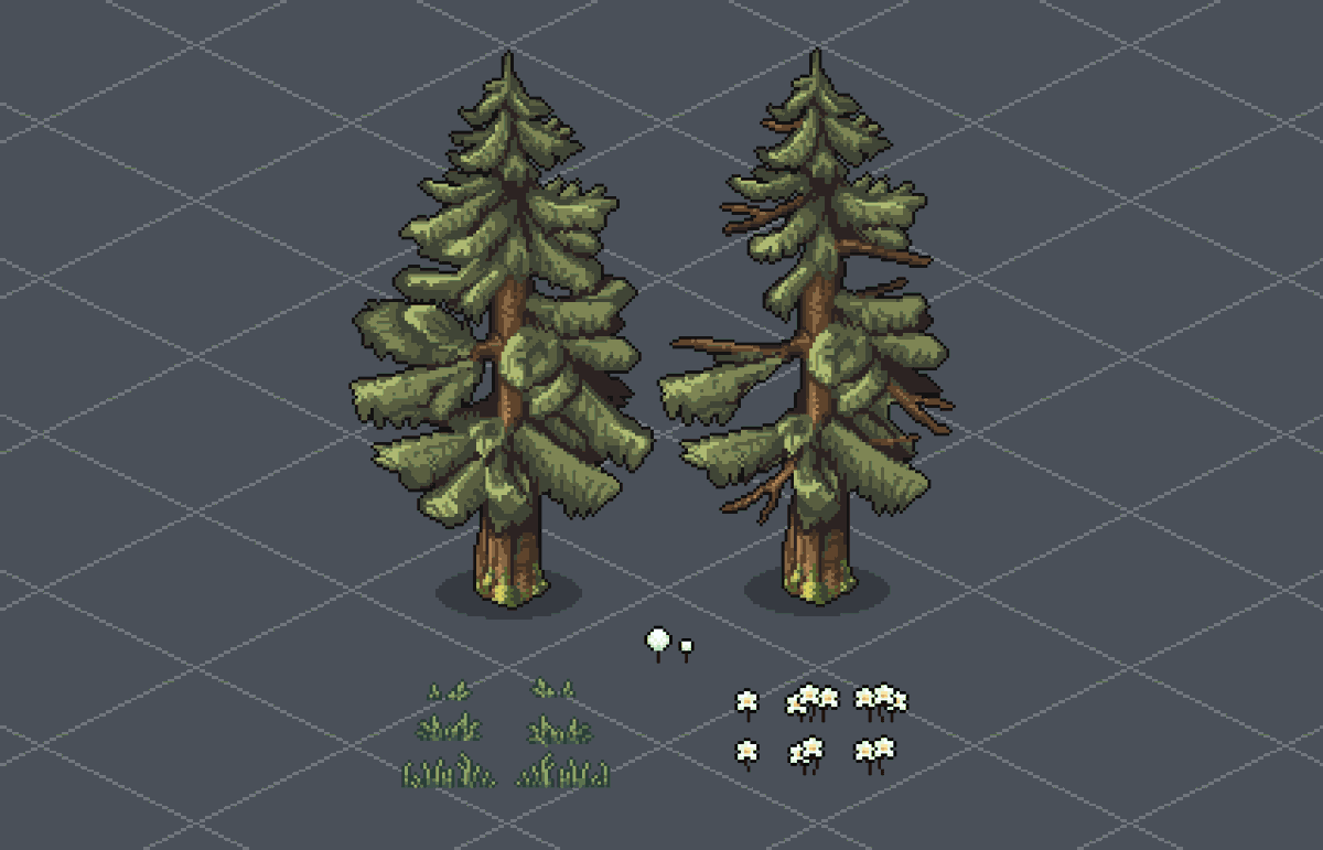 TSSPRIndie's tweet photo. We have started working on our RPG survival indie game! Follow us for updates! 😃🐣🦕

#indiedev #indiegame #IndieGameDev #indiedevhour #indiegamedeveloper #game #GamingNews #gamedesign #GameGraphics #pixelart #comic #artists #pixelartist #isometric #Items #trees #forest https://t.co/gWwz9zmjmB