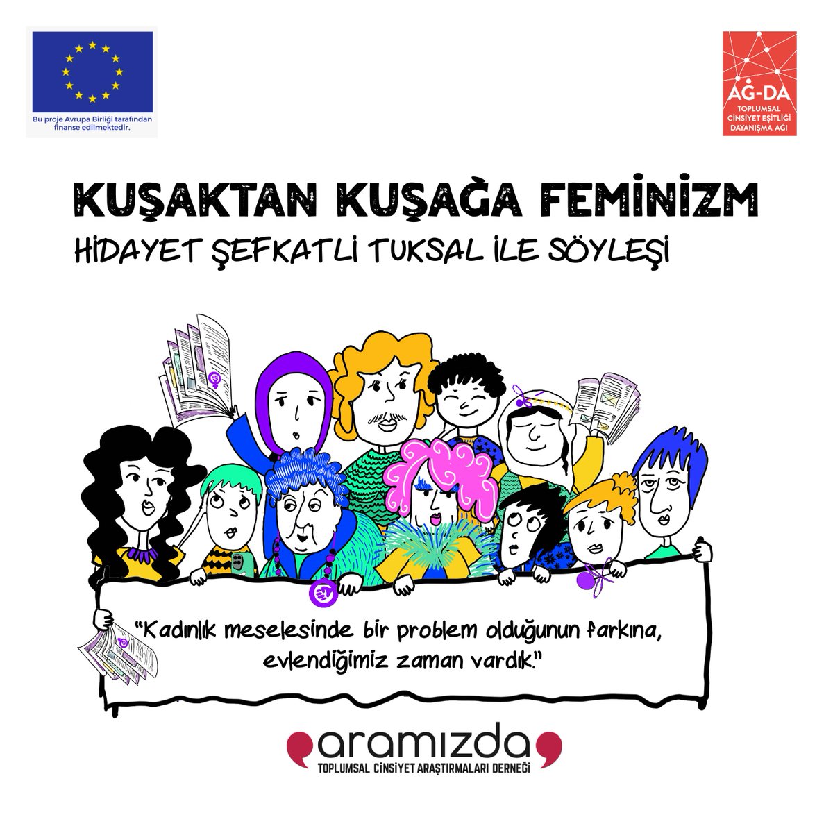 “Kuşaktan Kuşağa Feminizm” podcast serimizin dördüncü söyleşisi yayında! Spotify:bit.ly/3GTzR0g Podcast: bit.ly/3wg1VpJ