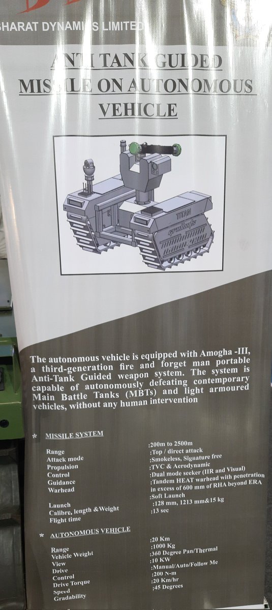 AdithyaKM_'s tweet image. Congratulations! Good luck with the trials,🤞we'll hear great news from the unnamed nation soon.
Gridbots TITAN at #DefExpo2022: