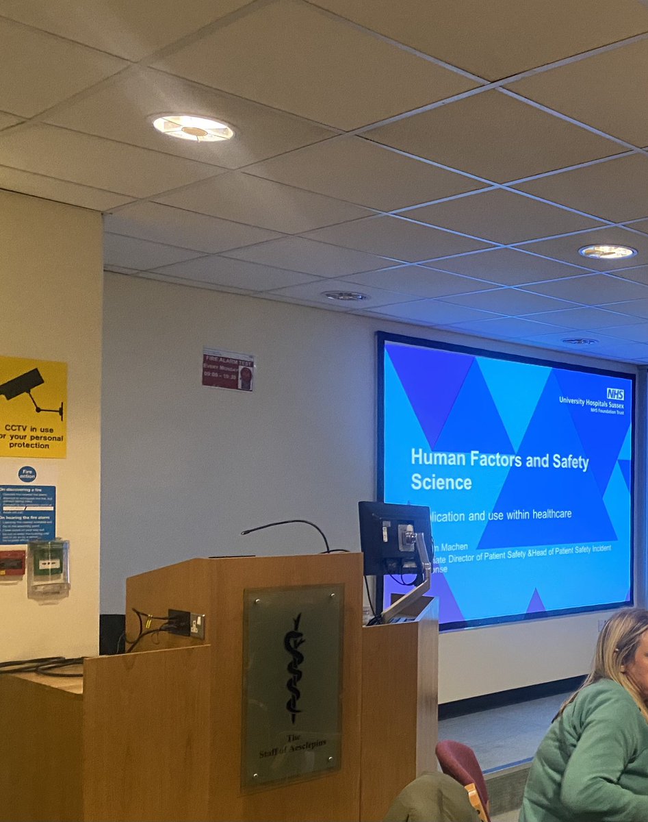 samantha_machen's tweet photo. Great morning at PRH @UHSussex teaching Human Factors and Safety Science to MDT maternity department. Focusing on cognitive biases, safety science, and importance of systems thinking using a @hsib_org case study. Rolling out this training monthly for all sites! @maggiedavies https://t.co/YAj8HWU0IU