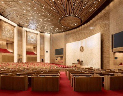MeghUpdates's tweet photo. The New Parliament House is ready!!

The President Draupadi Murmu  likely to address the Joint Session from New Lok Sabha House on 31st January 2023.

The Budget likely to be presented by UFM Srimati Nirmala Sitharaman from the new Lok Sabha House on 1st February, 2023. https://t.co/gaGSjGyIAw