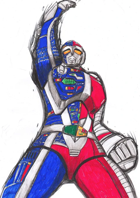 #TLに深刻なメタルヒーロー不足意外と描いてた 