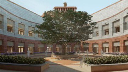 MeghUpdates's tweet photo. The New Parliament House is ready!!

The President Draupadi Murmu  likely to address the Joint Session from New Lok Sabha House on 31st January 2023.

The Budget likely to be presented by UFM Srimati Nirmala Sitharaman from the new Lok Sabha House on 1st February, 2023. https://t.co/gaGSjGyIAw