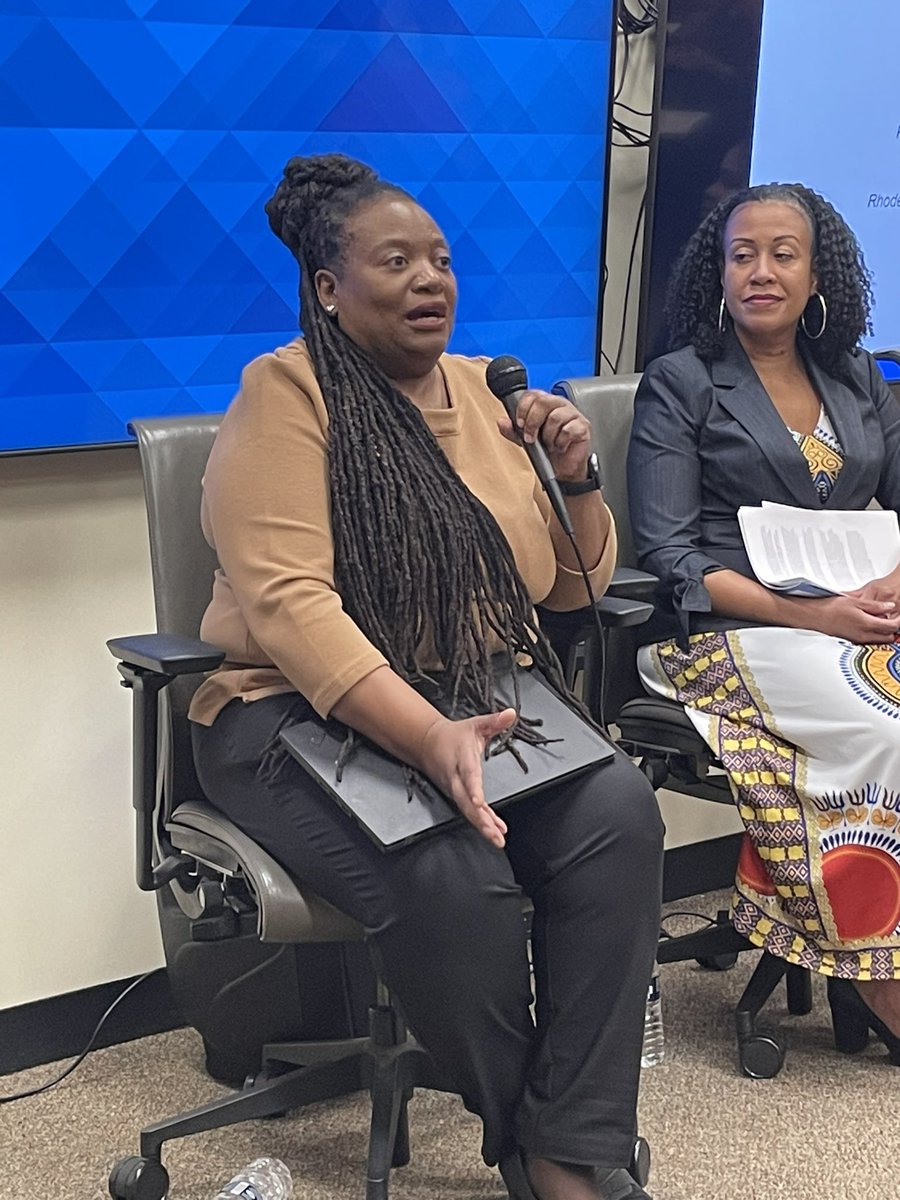 PaigeCParks's tweet image. .@liveunitedri has been a strong partner in addressing systemic inequities in #RI. Thank you @CortneyNic, Dr. Adama Brown &amp;amp; United Way of RI team for your support of this publication. We are stronger together! #EdChatRI