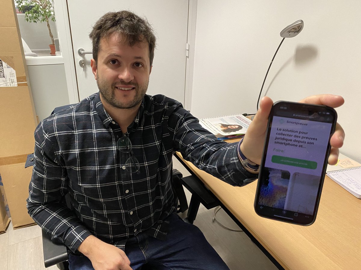 #RdvEco. Comment, grâce à la blockchain et un smartphone, la Toulonnaise <a href="/Smartpreuve/">Smartpreuve</a> veut devenir l’appli partenaire des huissiers et avocats. 
nicematin.com/a/822168