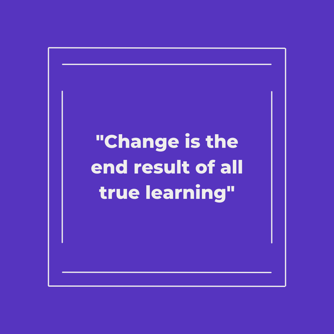 Looking to make a change in your career? Have a learning mindset.

#learningmindset #education #growthmindset