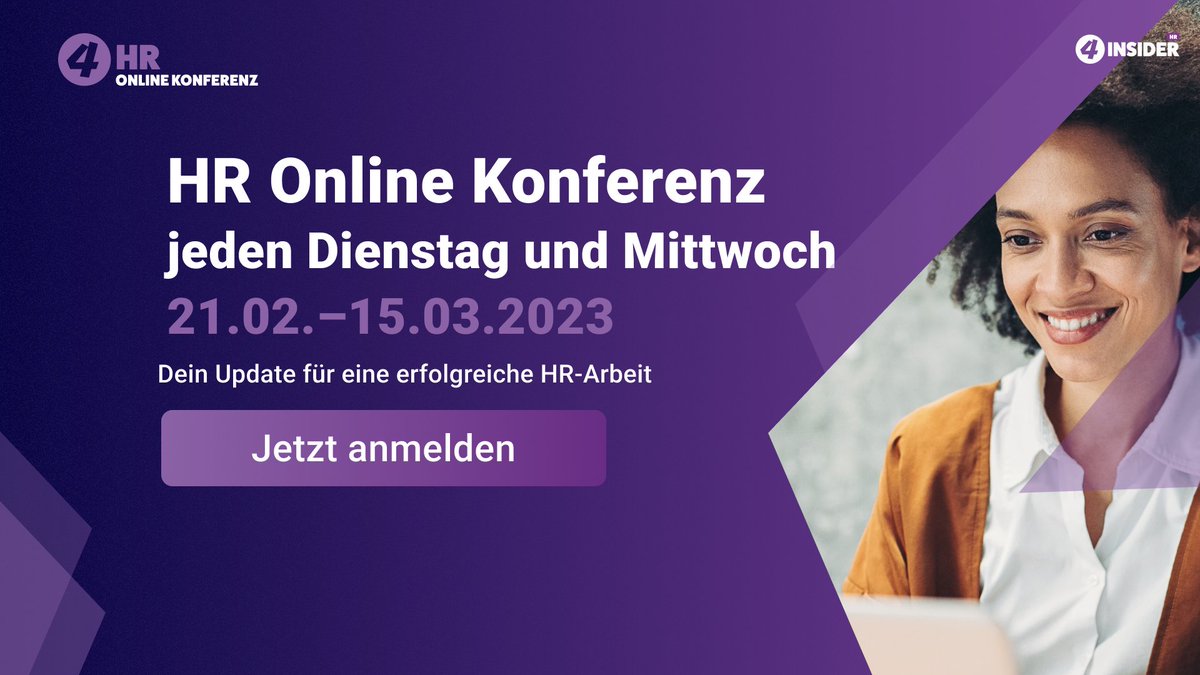 HR Online Konferenz - *4insider.com/online-konfere…*