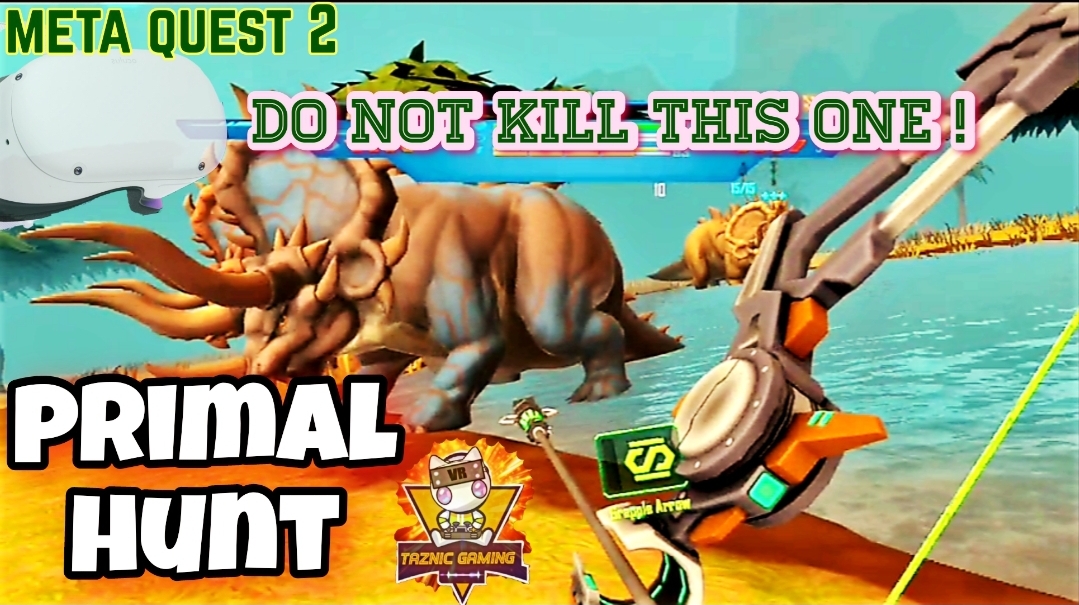 Primal Hunt  - VR - Quest2 - NEW RELEASE - Bows Arrows and the Prehistor... youtu.be/6MGQ1NYFArk via @YouTube 

#VR, #PrimalHunt, #virtualreality, #newrelease #Gaming , #metaquest2, #1stLook, #Gameplay, #quest2gameplay, #vr