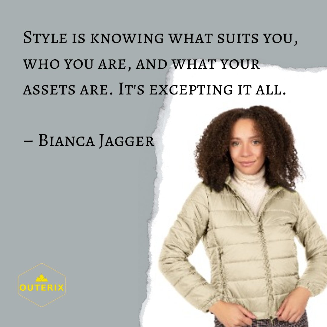 Outerix_Outdoor's tweet photo. Style is knowing what suits you, who you are, and what your assets are. It's excepting it all. – Bianca Jagger

Order your jacket now!!

#outdoors #outdoorlife #outerwear #outdoorapparel #winter #fall #madeinUSA #americanbrand #jacket #windproof #fashion #style #streetwear https://t.co/n2ciEBfpro