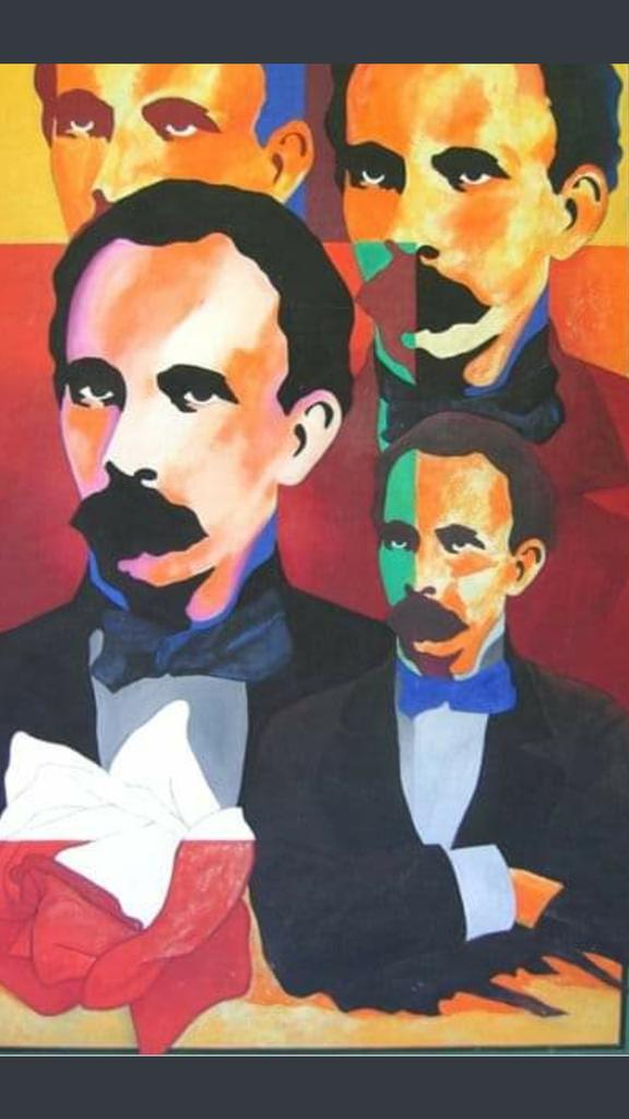 "La honra puede ser mancillada. La justicia puede ser vendida. Todo puede ser desgarrado. Pero la noción del bien flota sobre todo, y no naufraga jamás..." #JoséMartí
#170Aniversario
#MartíVive