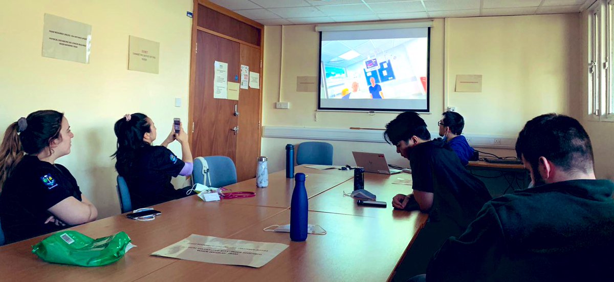 ctfnhsl's tweet photo. Fantastic work getting our Virtual Reality simulation sessions up and running across all 3 sites π Check out some photos of our faculty and students in action πΈ keep an eye out for more VR assisted teaching in action! #simulation #vrmedicine #VRsim https://t.co/SWLzIKe2sc