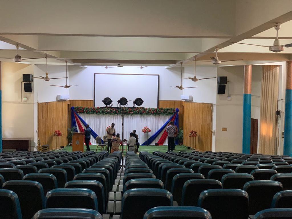 thescisaknust's tweet photo. [𝗦𝗧𝗔𝗥𝗧 𝗜𝗧 𝗥𝗜𝗚𝗛𝗧];

Stage is set for the “Start It Right” program.

#WeHoldTheWorld | #FreshersAkwaabaWeek https://t.co/Qldhh5dN62