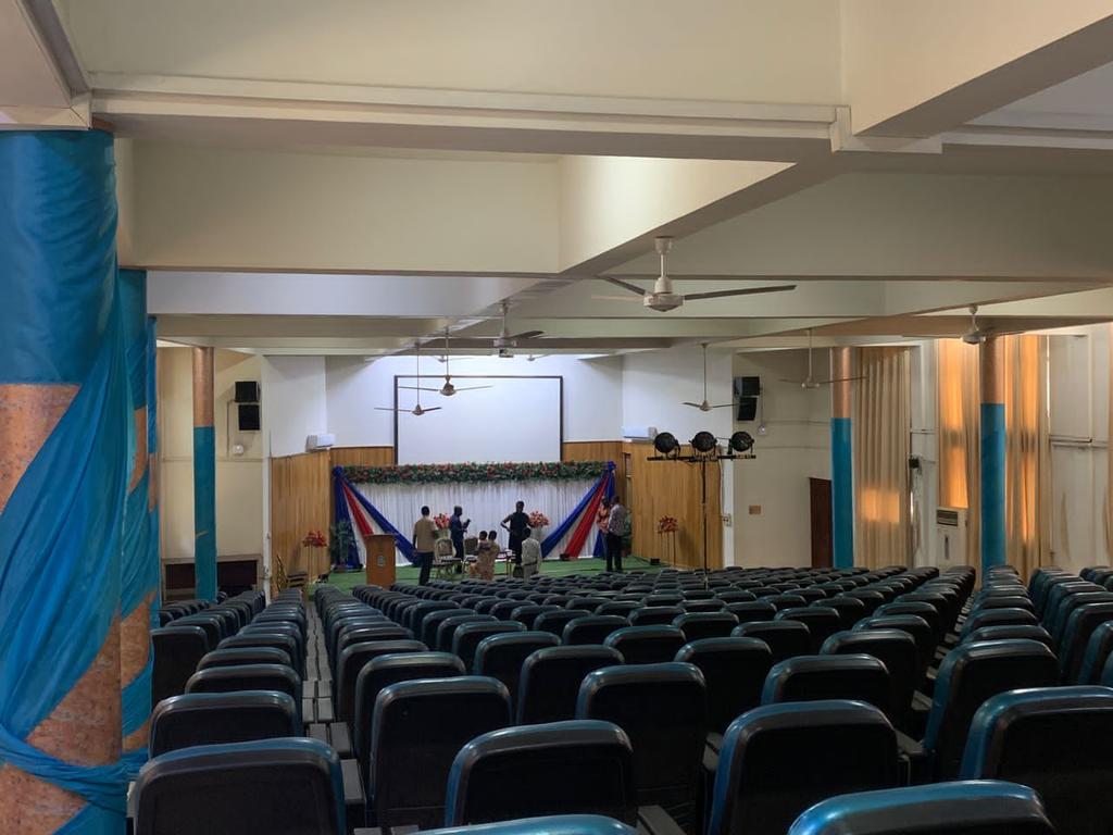 thescisaknust's tweet photo. [𝗦𝗧𝗔𝗥𝗧 𝗜𝗧 𝗥𝗜𝗚𝗛𝗧];

Stage is set for the “Start It Right” program.

#WeHoldTheWorld | #FreshersAkwaabaWeek https://t.co/Qldhh5dN62